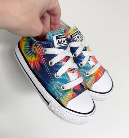 Converse Colourful Tie Dye Lace Up Sneakers (8)