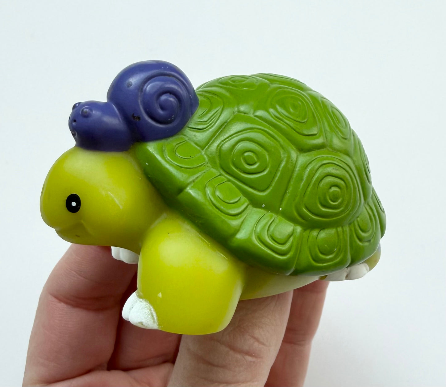 Fisher-Price Little People Turtle & Purple Snail Figurine