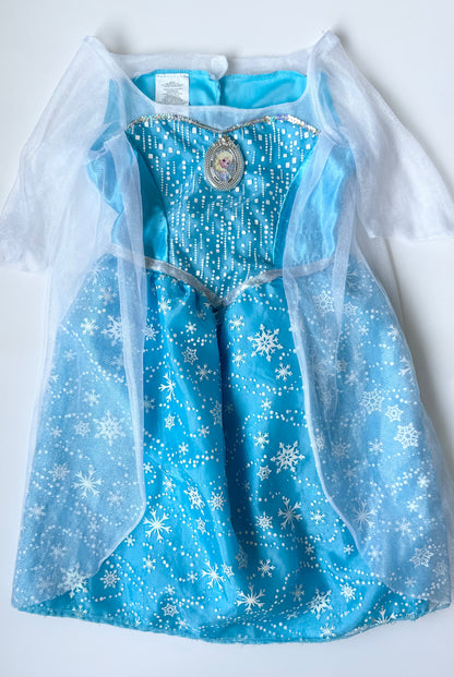 Disneys Frozen Elsa Light Up Dress Costume (4-6 Years)