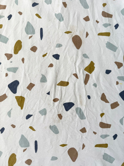 Jax & Lennon Beige Neural Speckled Crossback Tank Dress (5/6 Years)