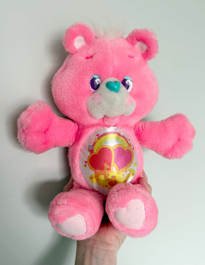 Vintage Kenner Care Bear Love-A-Lot Bear Plush