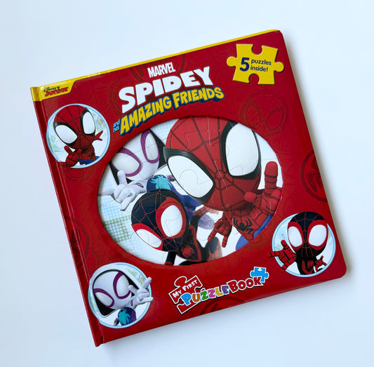 Disney Junior Spidey and his Amazing Friends Puzzle Book