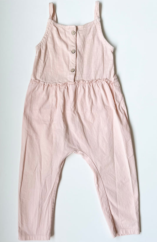 Zara Light Pink Tank Jumpsuit (12-18 Months)