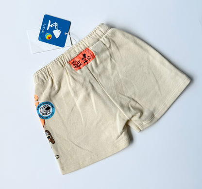 Zara x Disney Pixar Toy Story & Finding Nemo Light Yellow Shorts - New (2 Years)