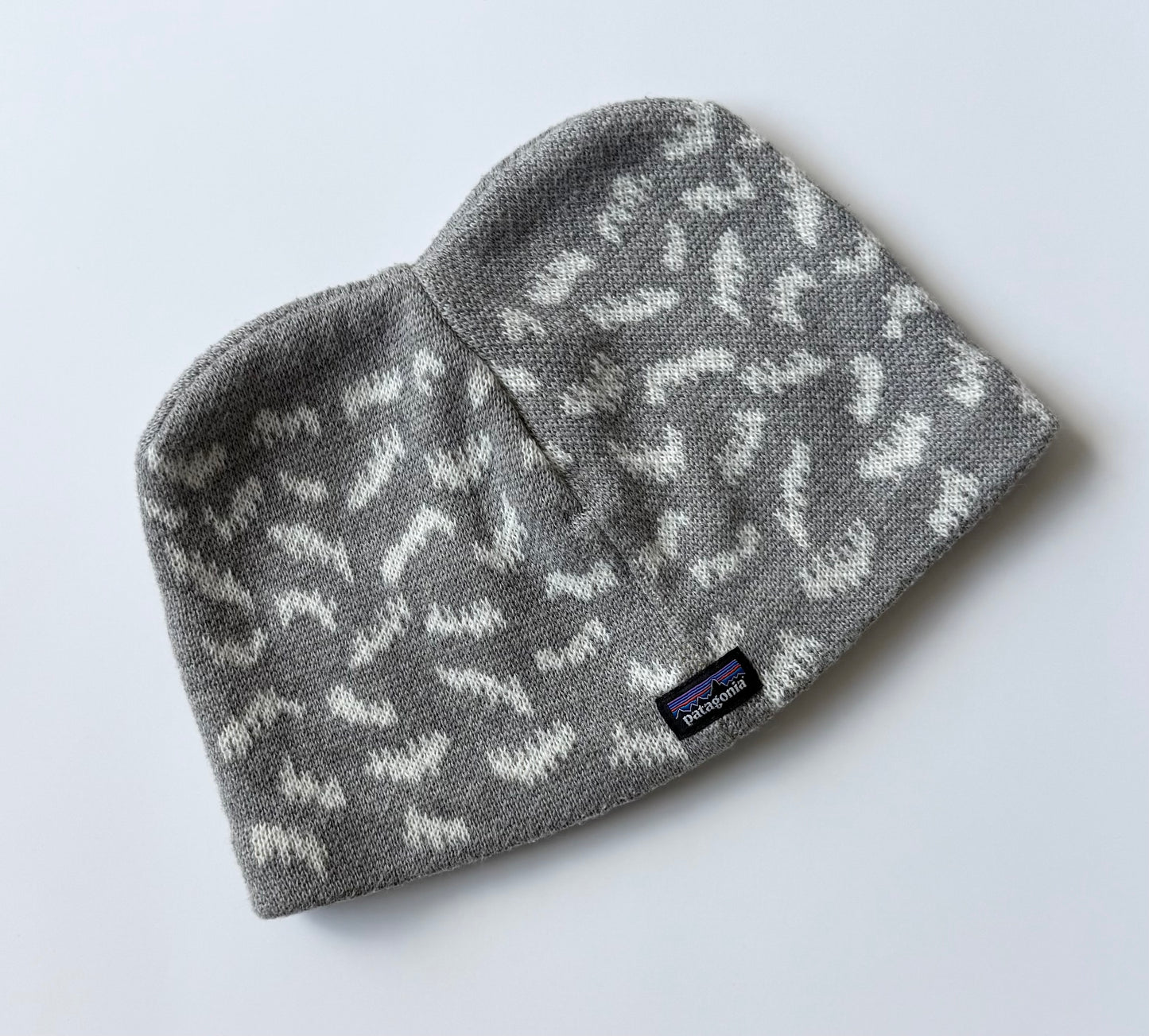 Patagonia Baby Animal Friends Beanie Owl in Drifter Grey (6-12 Months)