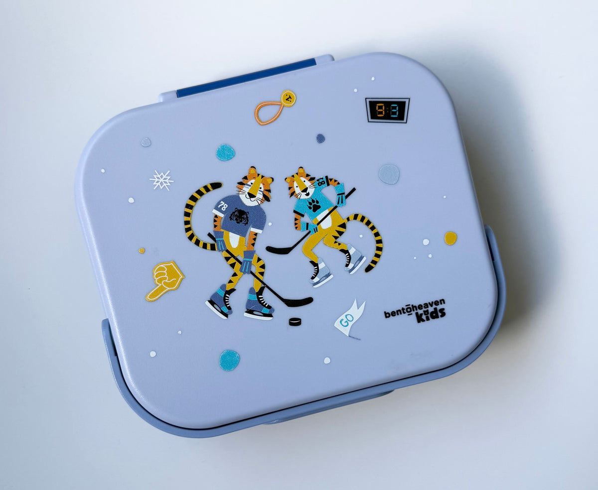 Bento Heaven Kids Blue Hockey Lunch Box
