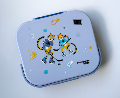 Bento Heaven Kids Blue Hockey Lunch Box