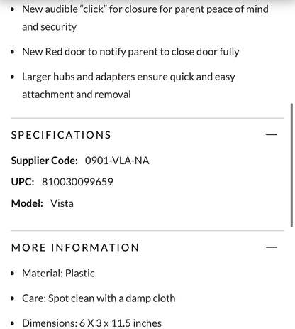 Uppababy Vista Lower Adapters