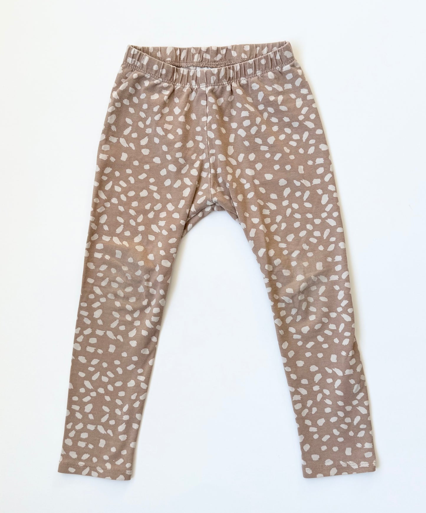 Jax & Lennon Tan Speckled Leggings (2/3 Years)