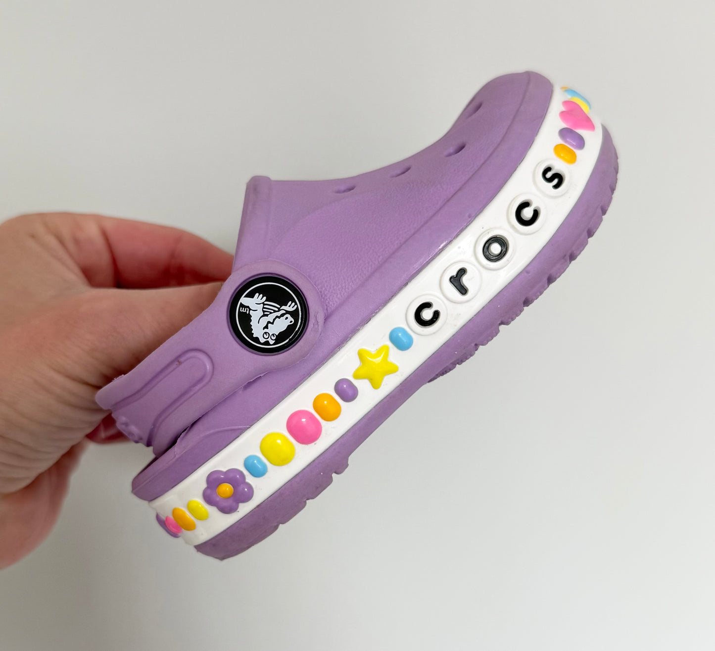 Crocs Bayaband Charm Band Clog Slip Ons (C5)