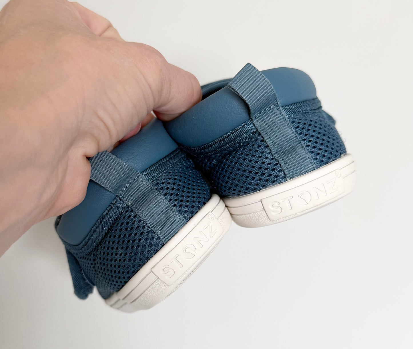 Stonz Blue Cruiser Velcro Sneakers - Toddler (7)