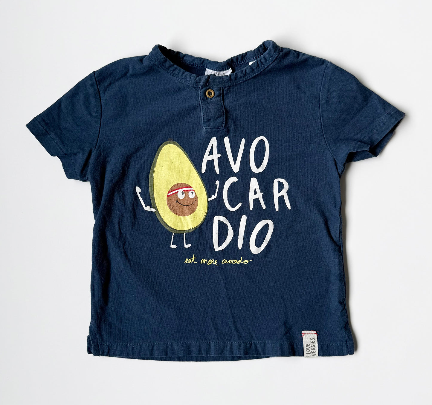 Zara Blue Avocardio T-Shirt (12-18 Months)