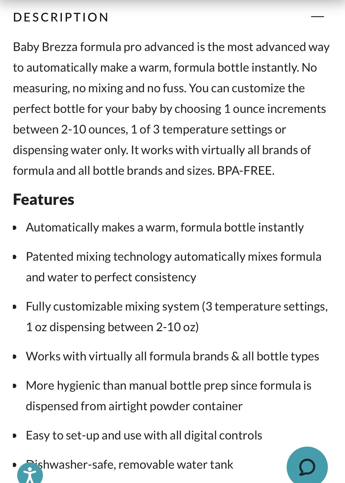 Baby Brezza Formula Pro Advance Dispenser