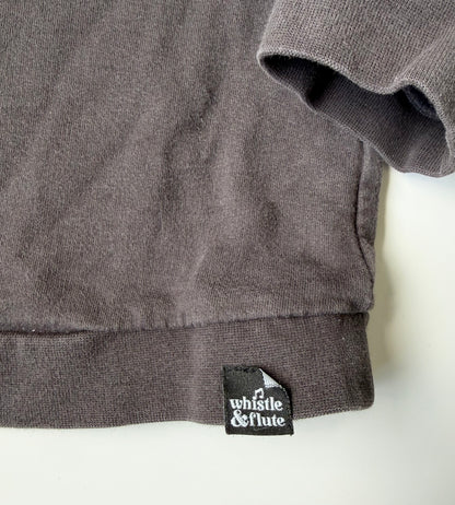 Whistle & Flute Dark Grey Bat Pullover (5/6 Years)
