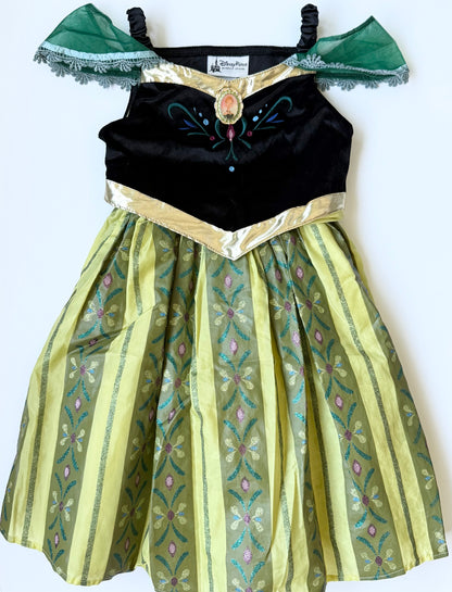 Disney Parks Frozen Anna Costume Dress (4-5 Years)