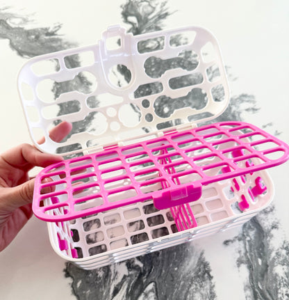 Munchkin Pink Deluxe Dishwasher Basket