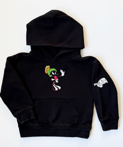 Baby Gap x Warner Brothers Looney Tunes Black Marvin the Martian Space Jam Hoodie (4T)