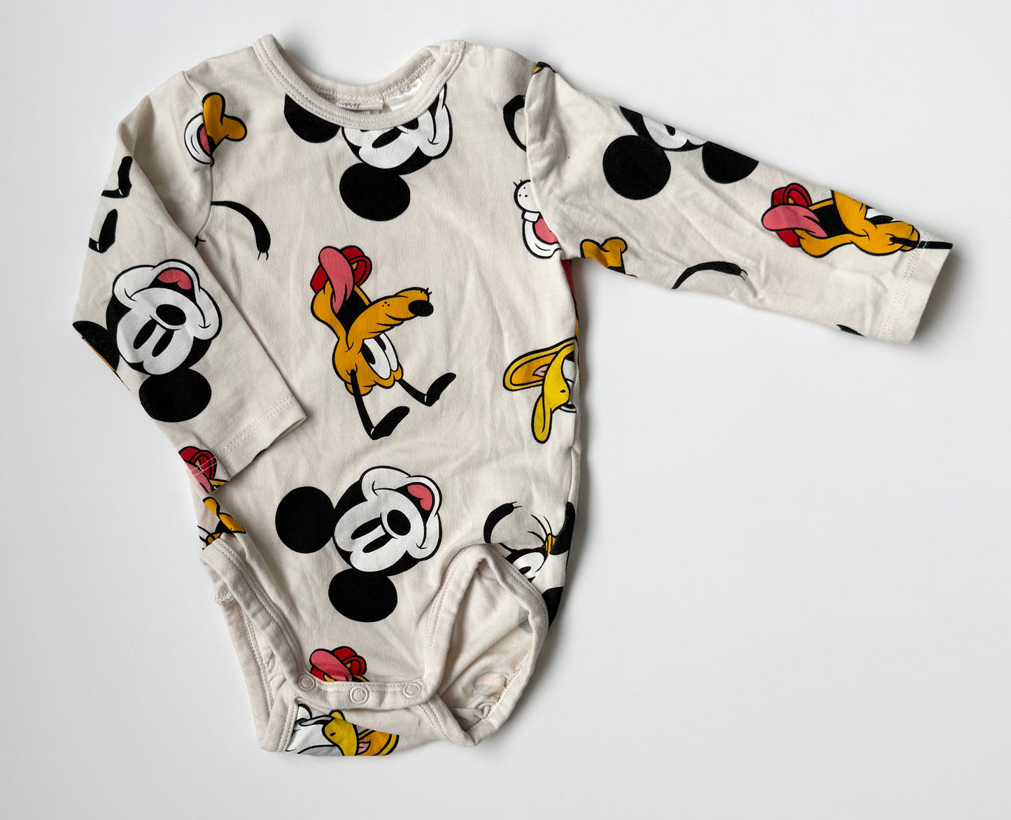 H&M x Disney Characters Long Sleeve Bodysuit & Pants Set (4-6 Months)
