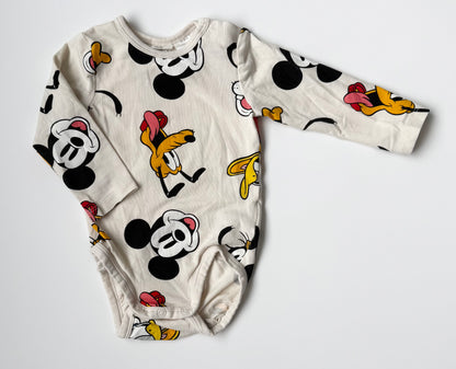 H&M x Disney Characters Long Sleeve Bodysuit & Pants Set (4-6 Months)