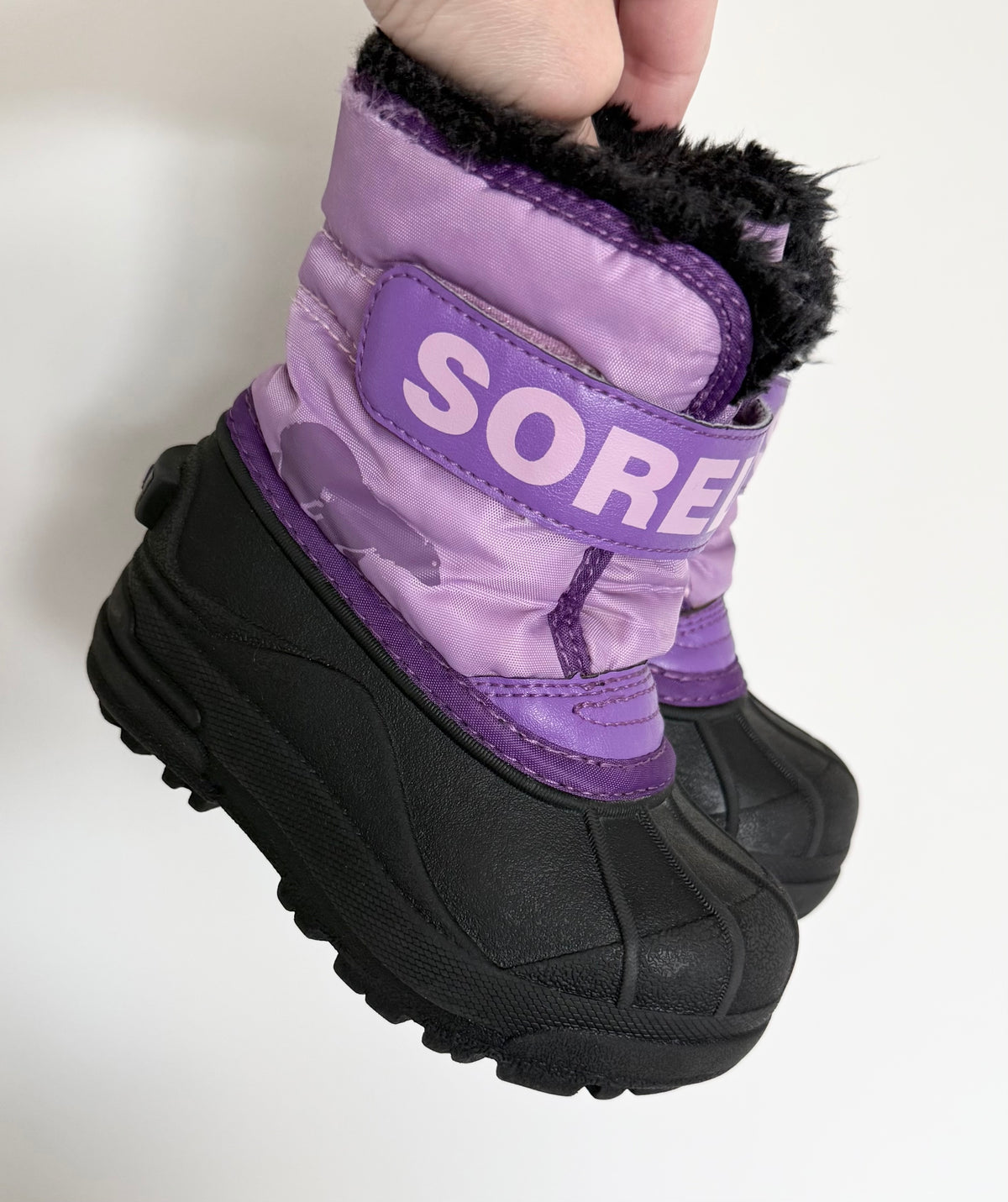 Sorel Purple Snow Commander Winter Boots (8)