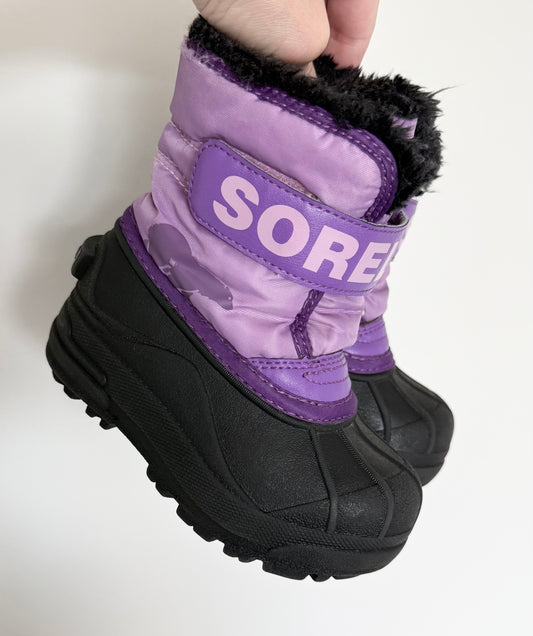 Sorel Purple Snow Commander Winter Boots (8)