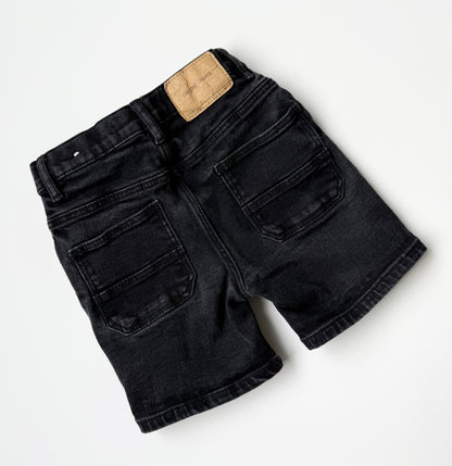 Zara Black Jean Shorts (18-24 Months)