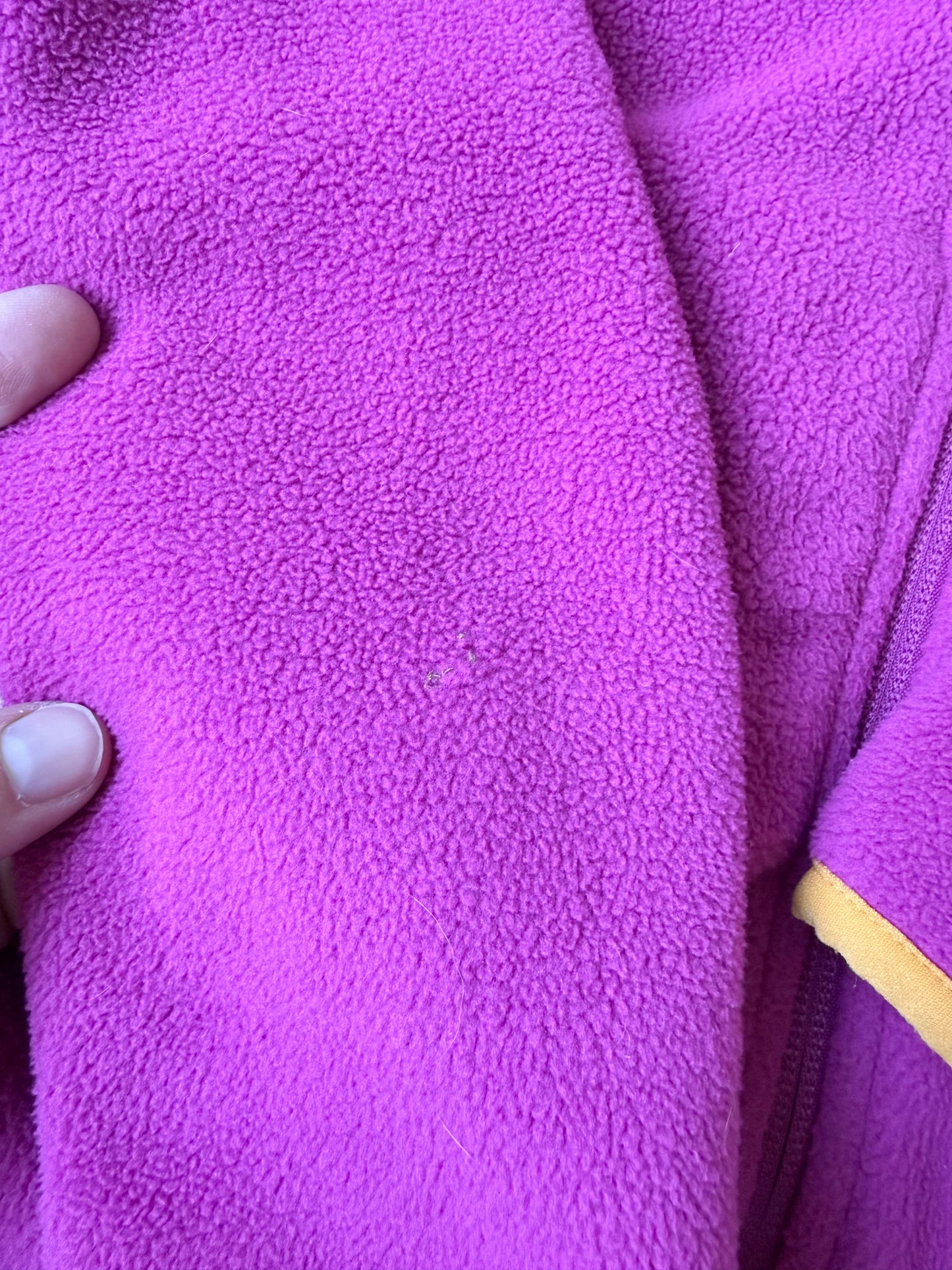 MEC Pink & Orange Hooded Fleece Zip Up (7 Years)