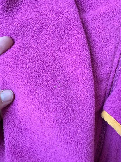 MEC Pink & Orange Hooded Fleece Zip Up (7 Years)