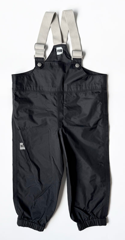 MEC Black Heritage Bib Splash/Wind Pants (3T)