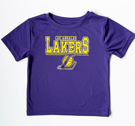 NBA Los Angeles Lakers Basketball Purple T-Shirt (4T)