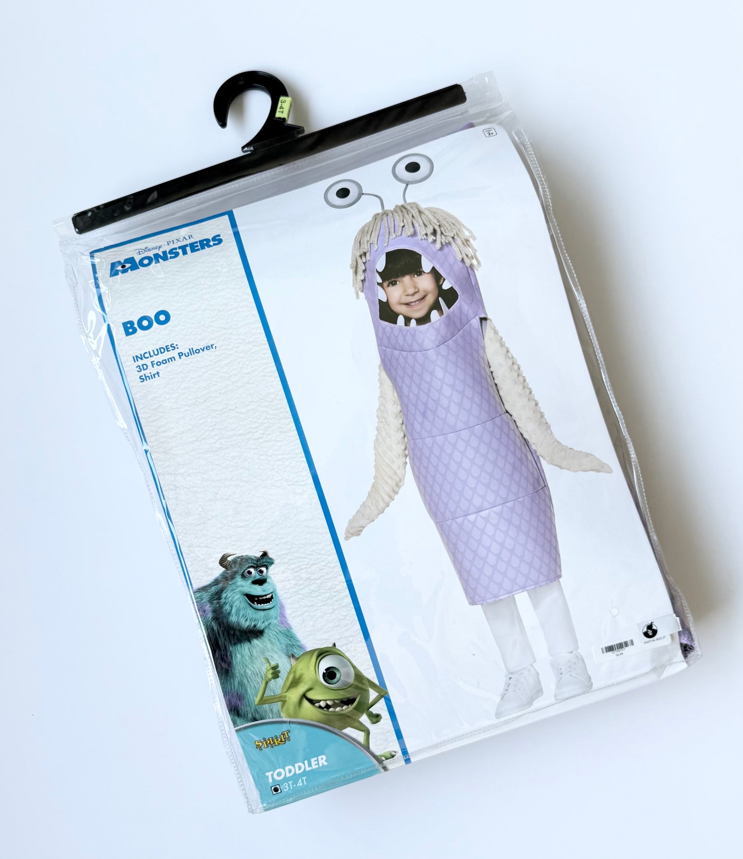 Spirit Halloween Disneys Monster Inc. Boo Costume (3T-4T)