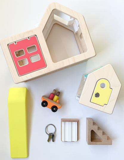 Lovevery Modular Playhouse, Wood Accessories & Two Seater Speedster