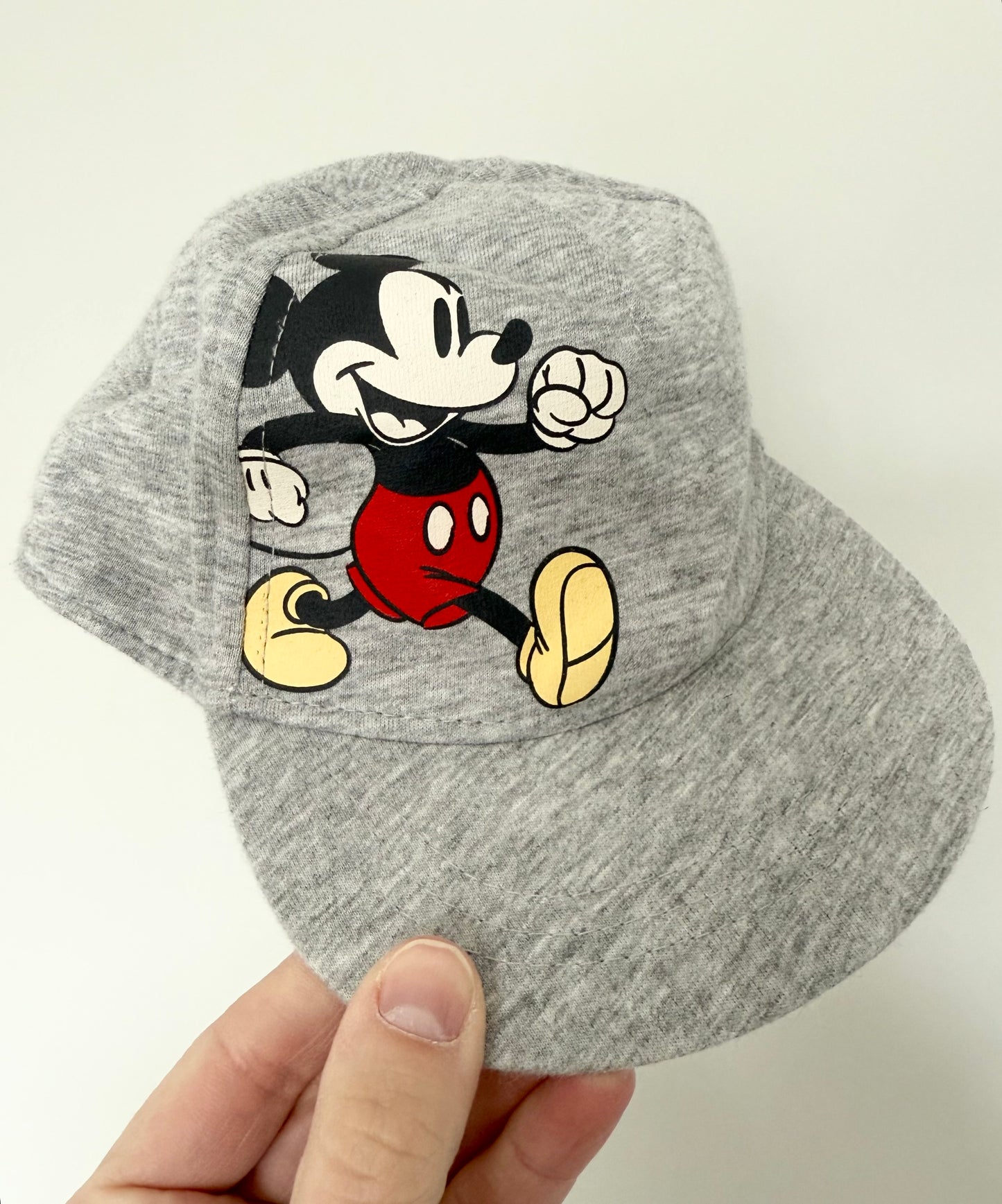 H&M Disney Heather Grey Mickey SnapBack Hat (6-9 Months)