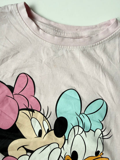 H&M x Disney Light Pink Minnie & Daisy T-Shirt (4-6 Years)