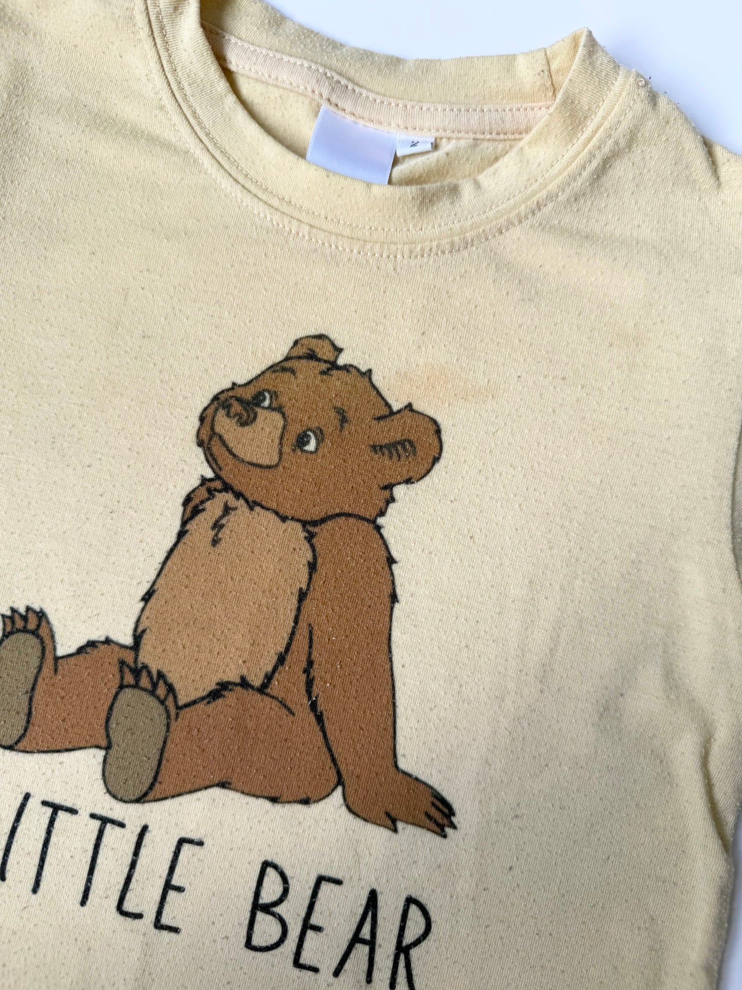 Little Beau Co. Yellow Little Bear T-Shirt (2 Years)