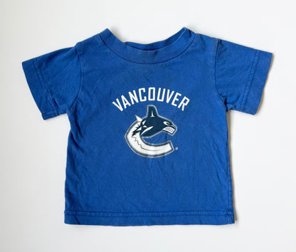 Vancouver Canucks Blue Hockey T-Shirt (12 Months)