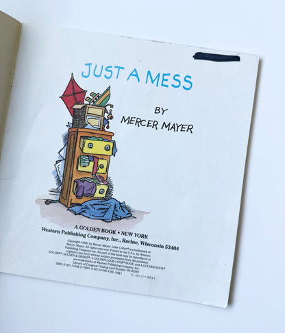 Little Critter Just A Mess Book