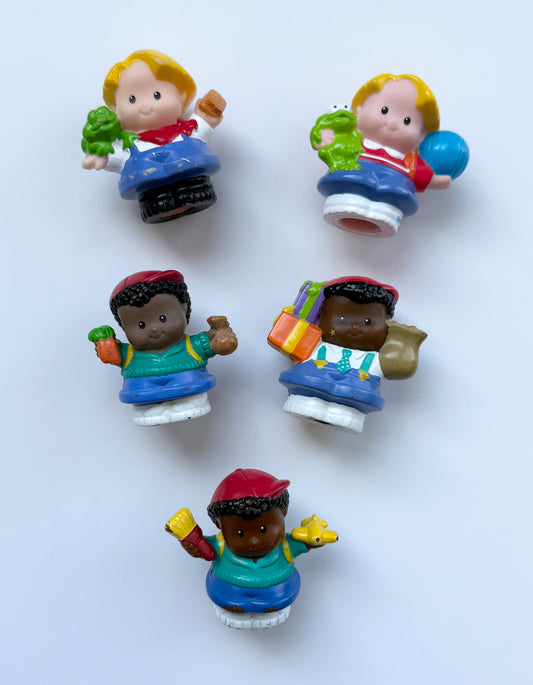 Fisher-Price Little People Little Boy Figurine Bundle #4