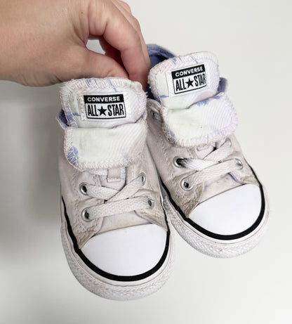 Converse Lavender Tropical Flip Tongue Lace Up Sneakers (8)