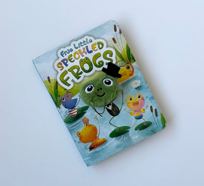 Five Little Speckled Frogs Puppet Board Book