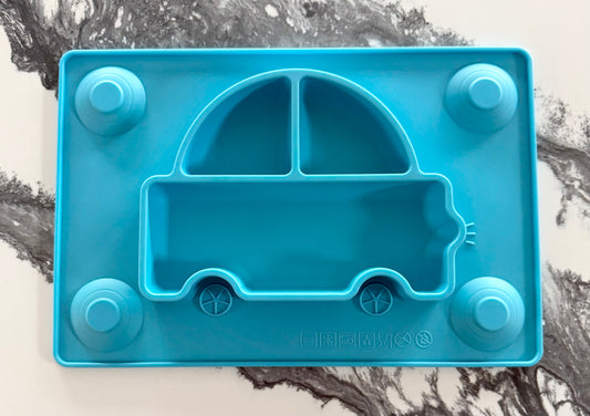 Blue Car Suction Plate Mat