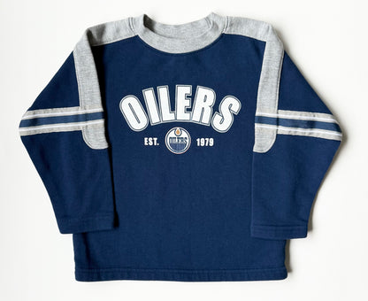 Edmonton Oilers Navy Hockey Sweater (4T)