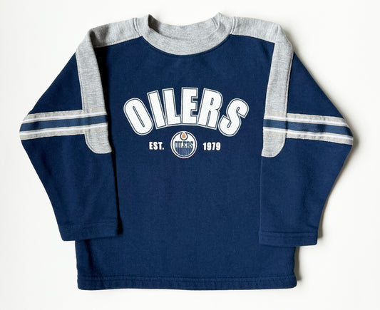Edmonton Oilers Navy Hockey Sweater (4T)