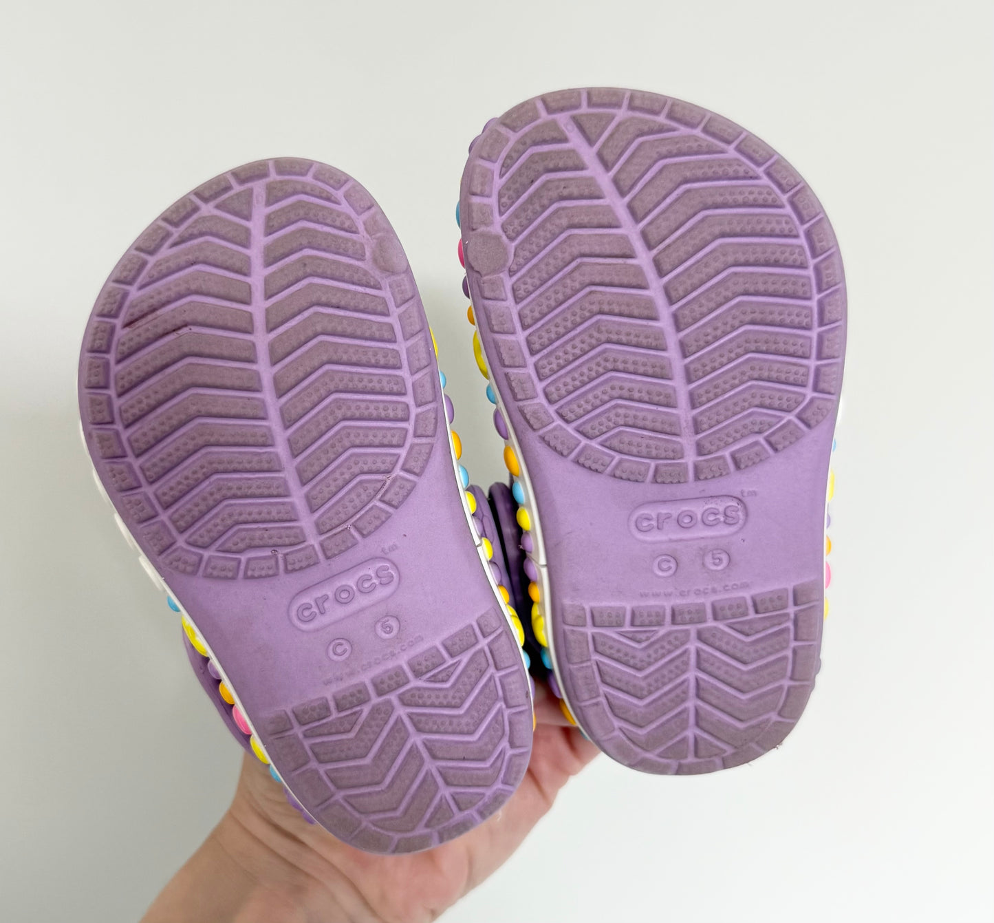 Crocs Bayaband Charm Band Clog Slip Ons (C5)