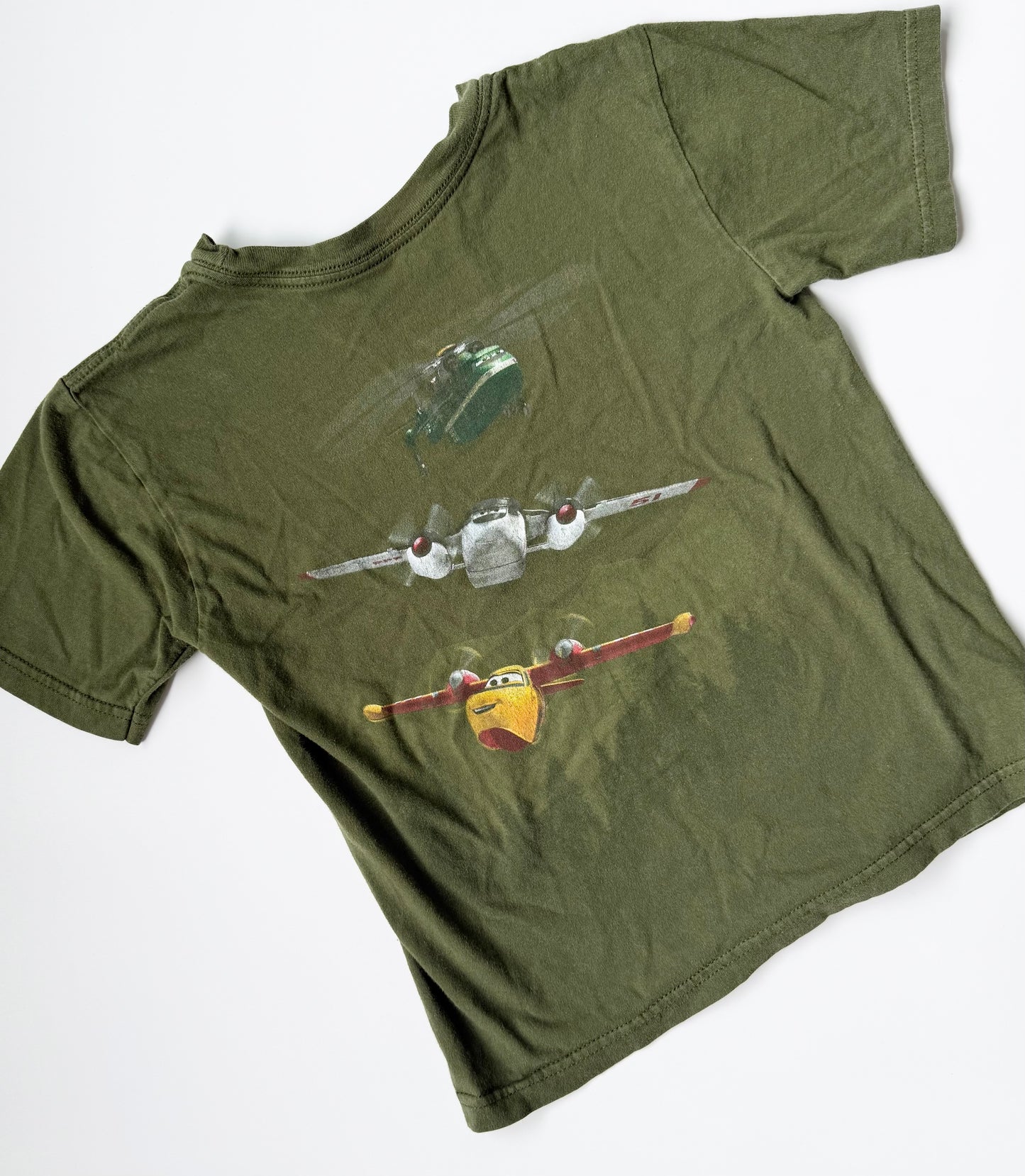 Disney Planes Green “Blaze of Glory” T-Shirt (5/6 Years)