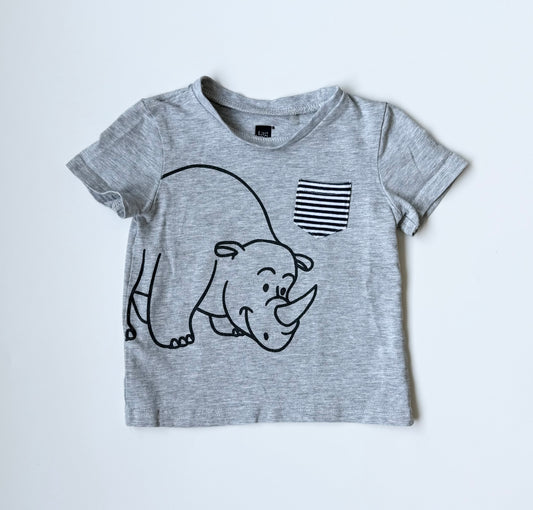 TAG Light Grey Rhino T-Shirt (9 Months)