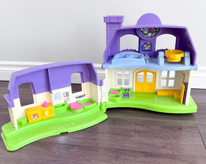 Fisher-Price Little People Happy Sounds Home - Purple Roof