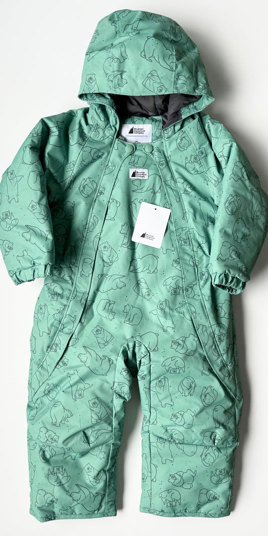 MEC Mountain Sage Bears Necess Toaster Suit - New (24 Months)