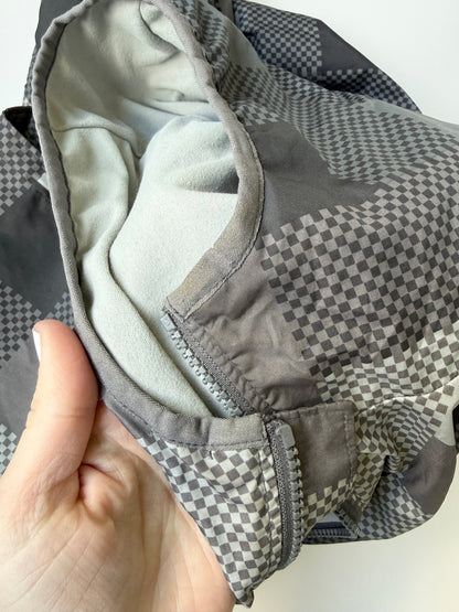 Columbia Grey & Black Patterned Winbreaker (4/5 Years)