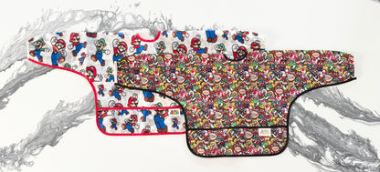 Bumkins Super Mario Long Sleeve Food/Craft Smocks